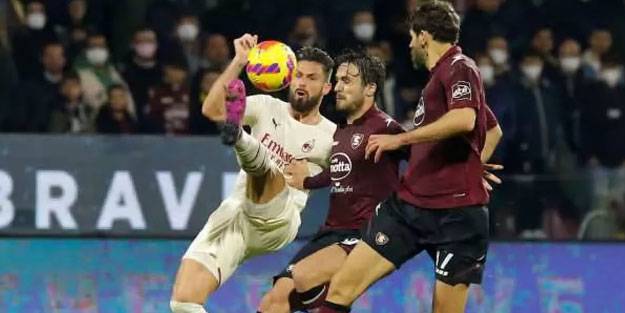 Milan, Salernitana ile berabere kaldı