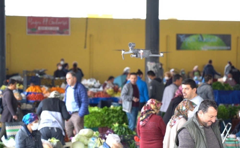 Milas Belediyesi’nden droneli önlem 