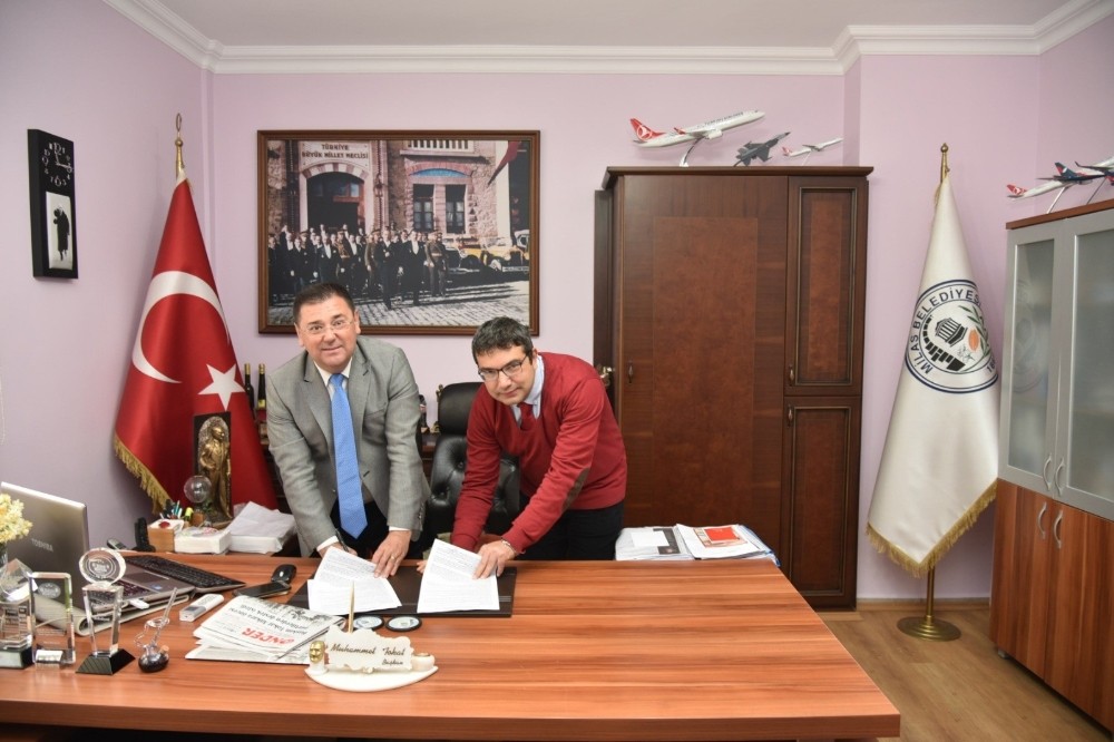 Milas’ta asansörlerin periyodik kontrolleri için protokol imzalandı 