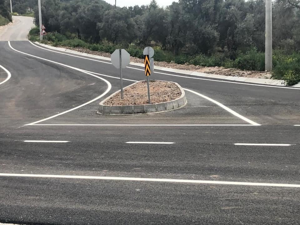 Milas’ta köprülü kavşak trafiğe açıldı 