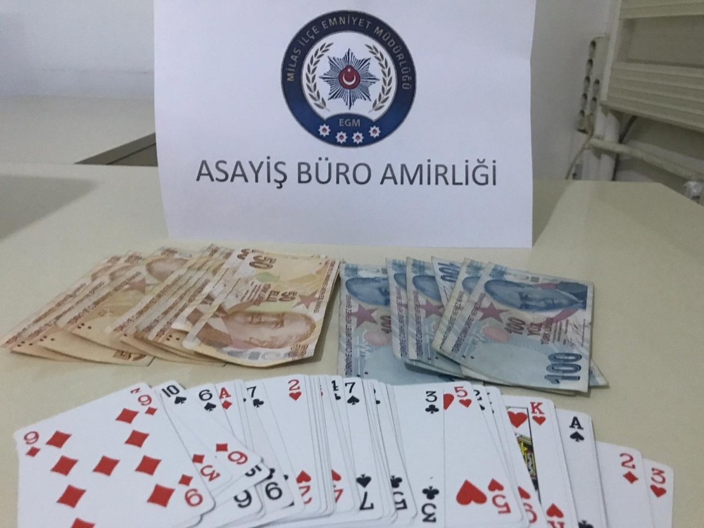 Milas’ta kumar operasyonu 