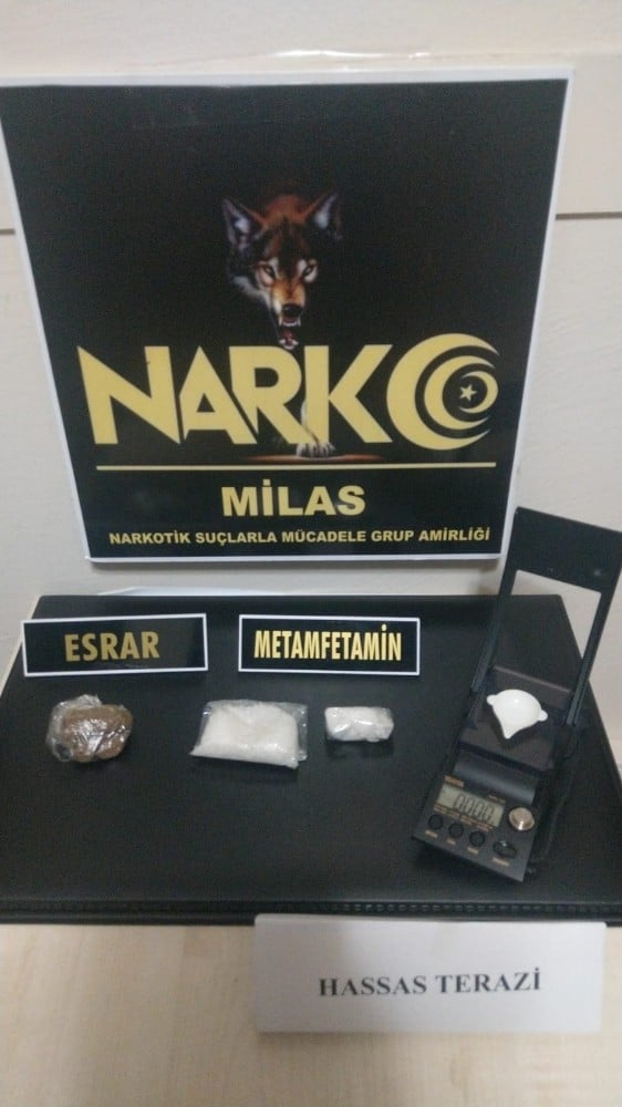 Milas’ta uyuşturucu operasyonu 