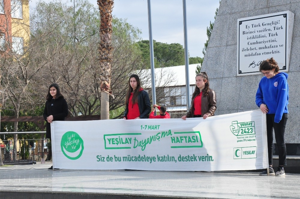 Milas’ta Yeşilay Haftası kutlamaları 