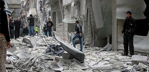 Madaya'da ilkokula saldırı