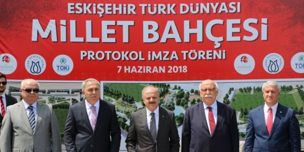 Millet bahçesi için ilk imza atıldı!