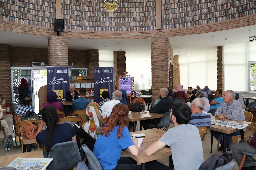 Millet Kıraathanesi kültürel faaliyetlere ev sahipliği yapıyor 