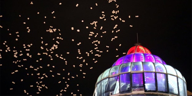 Milletin beraberliği için balon uçurdular