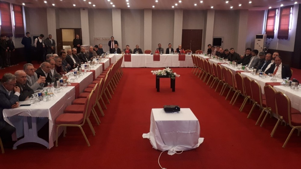 Milletvekili Ahmet Erbaş Emet’te muhtarlarla buluştu 