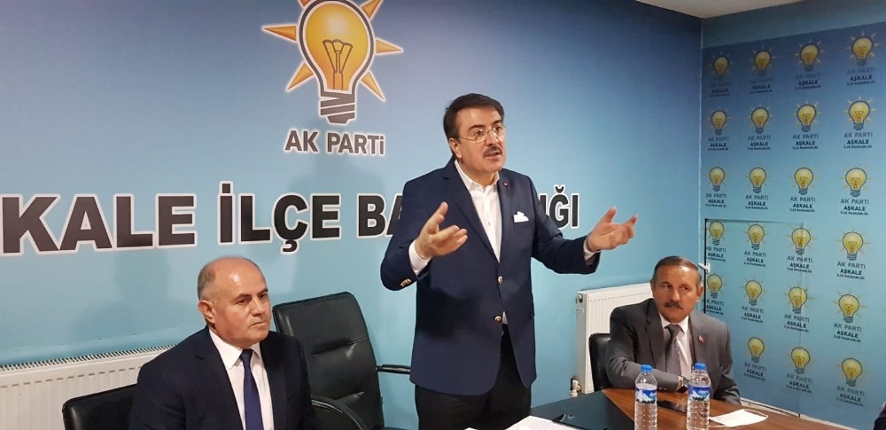 Milletvekili Aydemir Aşkale’de incelemelerde bulundu 