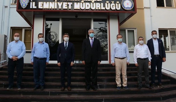 Milletvekili Aydın, Müdür Ergüder’i ziyaret etti 