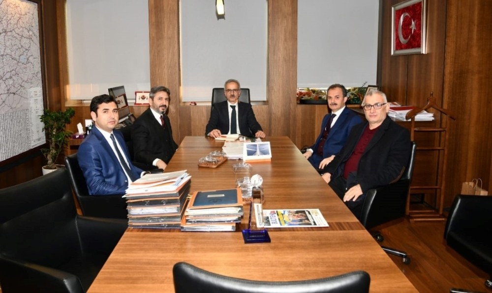 Milletvekili Aydın ve Başkan Kılınç, Karayolları Genel Müdürü Uraloğlu ile görüştü 
