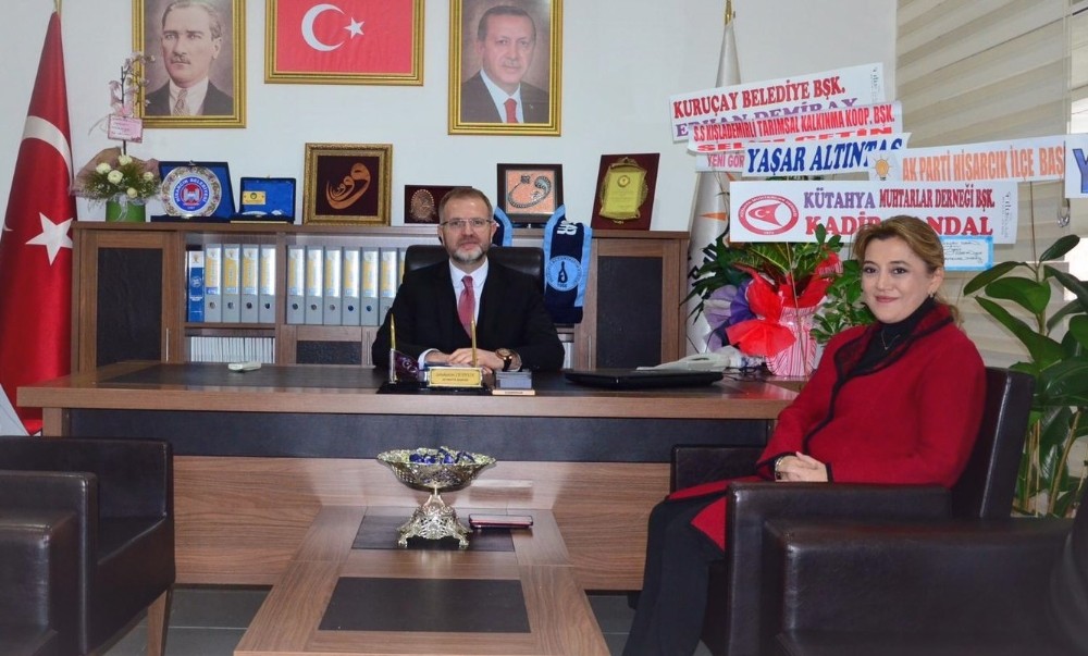 Milletvekili Ceyda Çetin Erenler’den Başkan Ceyhun’a tebrik ziyareti 
