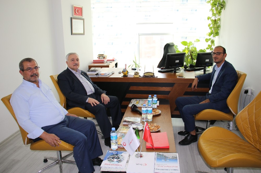 Milletvekili Demirbağ’dan İHA’ya ziyaret 