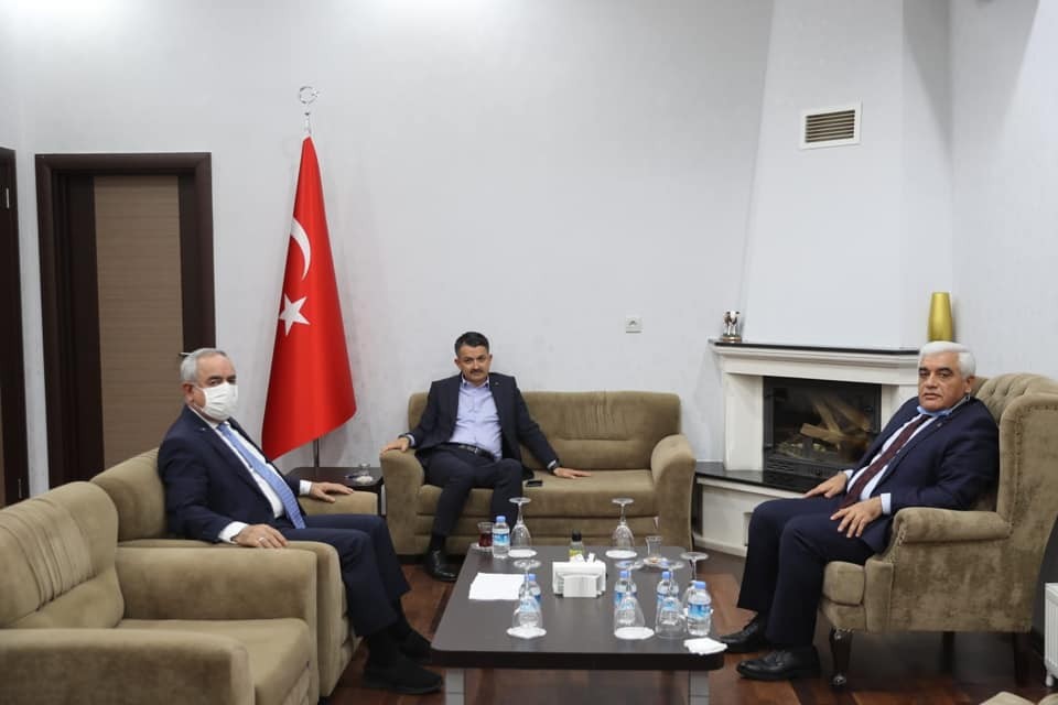 Milletvekili Dülger Bakan Pakdemirli ile bir araya geldi 