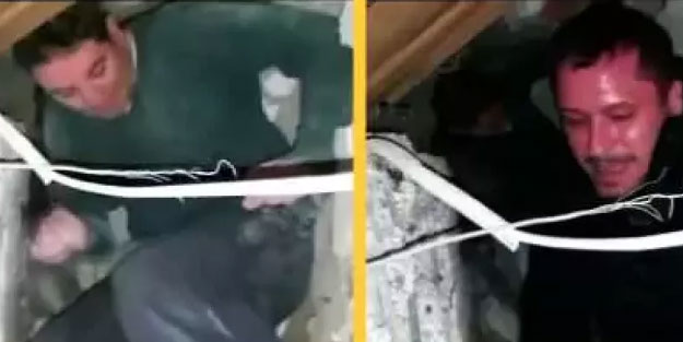 Milletvekili Eser, deprem enkazından 3 çocuk babası vatandaşı kurtardı!