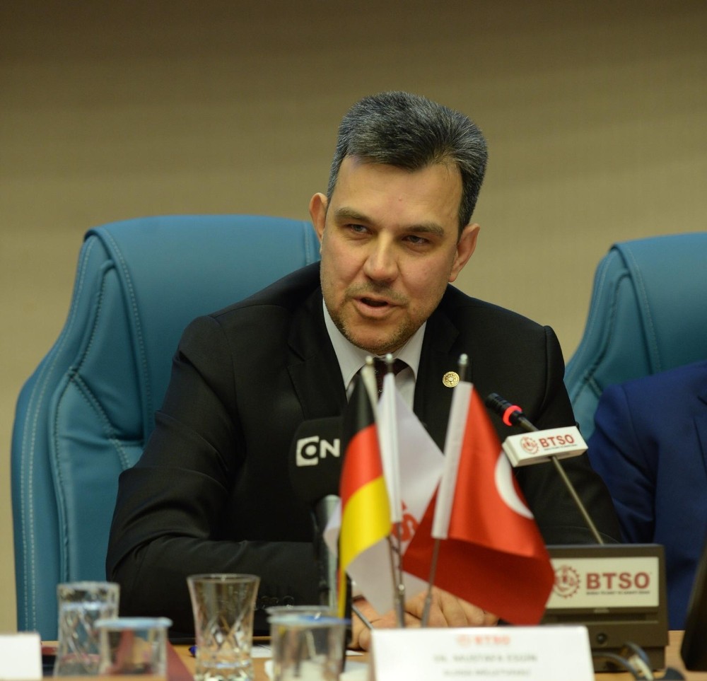 Milletvekili Esgin’den Alman yatırımcılara Tümbüldek çağrısı 