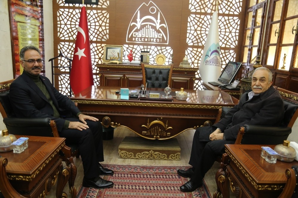 Milletvekili Fakıbaba Belediye Başkanı Kuş’u ziyaret etti 