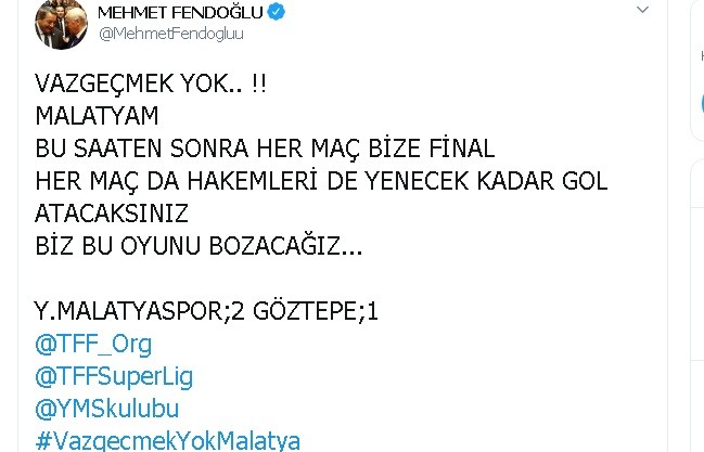 Milletvekili Fendoğlu’ndan galibiyet sevinci 
