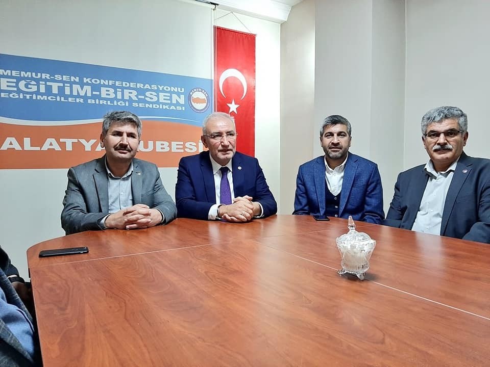 Milletvekili Kahtalı’dan Eğitim Bir Sen’e ziyaret 