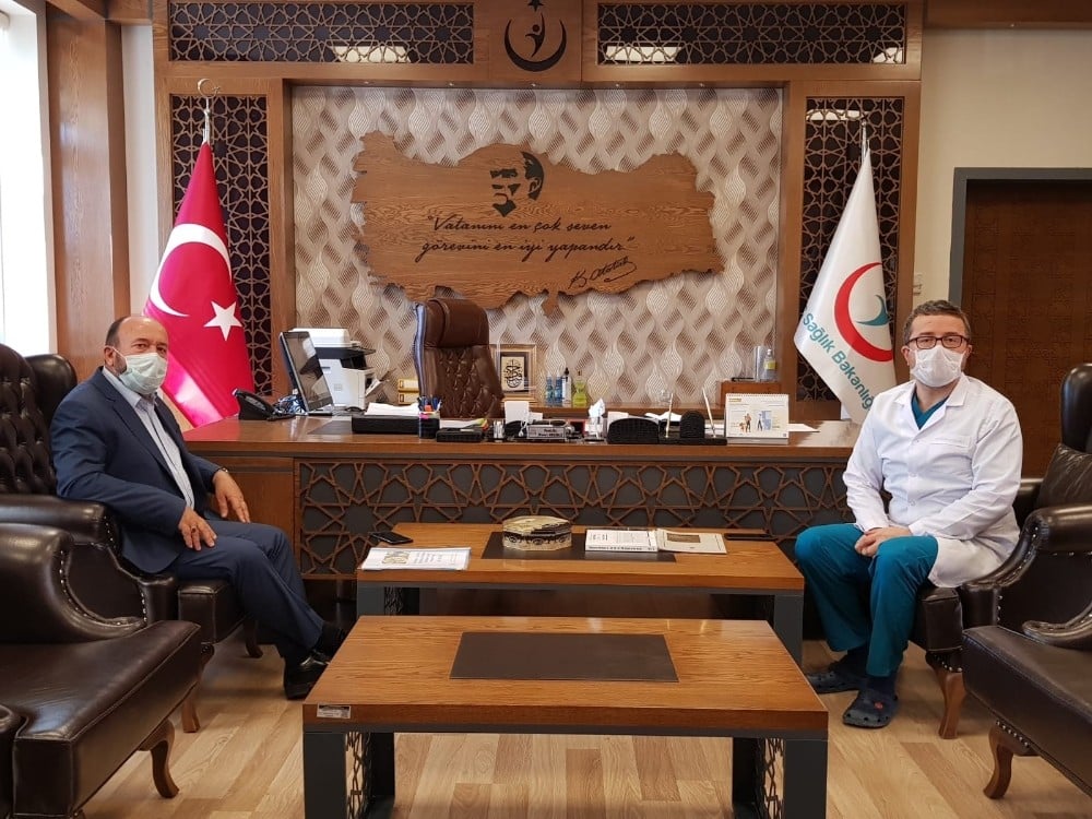 Milletvekili Kavuncu’dan sağlık çalışanlarına moral ziyareti 