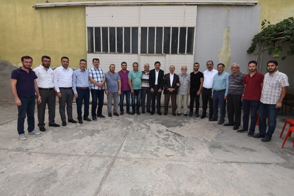 Milletvekili Sorgun ve Başkan Kılca’dan sanayi esnafına ziyaret 