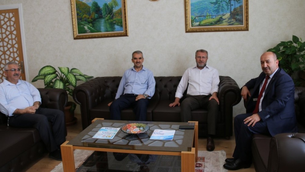 Milletvekili Tan ve AK Parti Merkez İlçe Başkanı Kılıç’tan Müdür Başyiğit’e ziyaret 