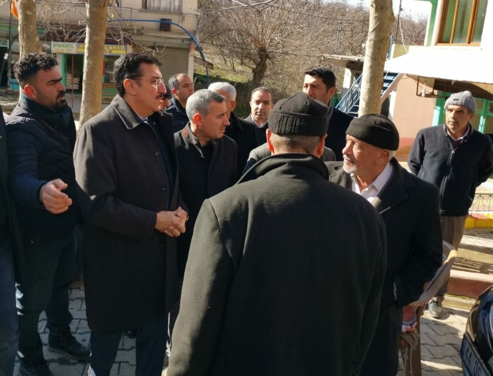Milletvekili Tüfenkci, Doğanyol’da incelemelerde bulundu 