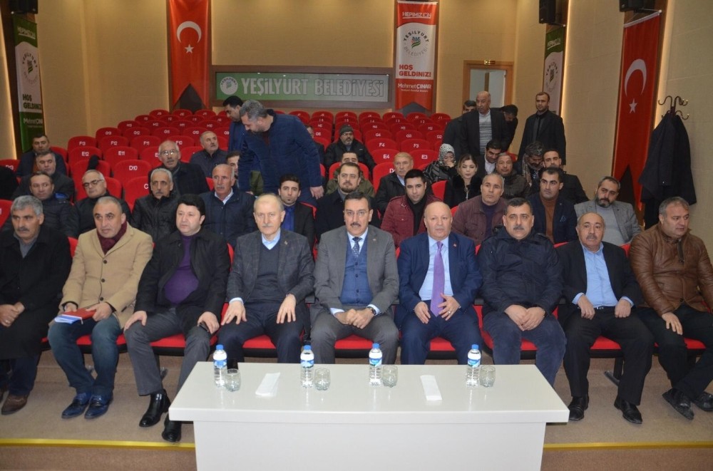 Milletvekili Tüfenkci, emlakçılar ile bir araya geldi 