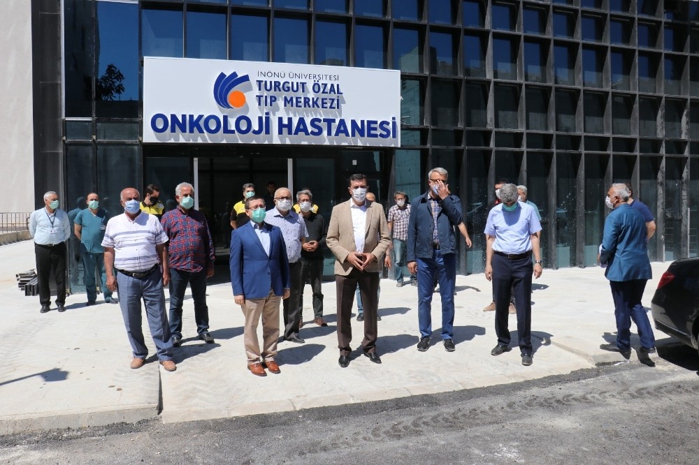 Milletvekili Tüfenkci, Onkoloji Hastanesini inceledi 