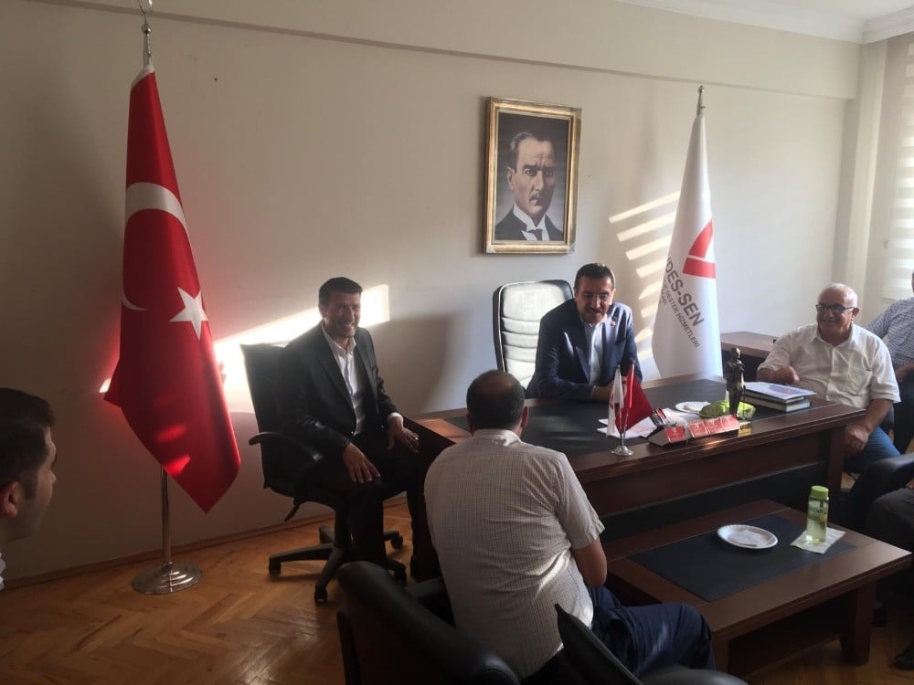 Milletvekili Tüfenkci’den SAVDES-SEN’e ziyaret 