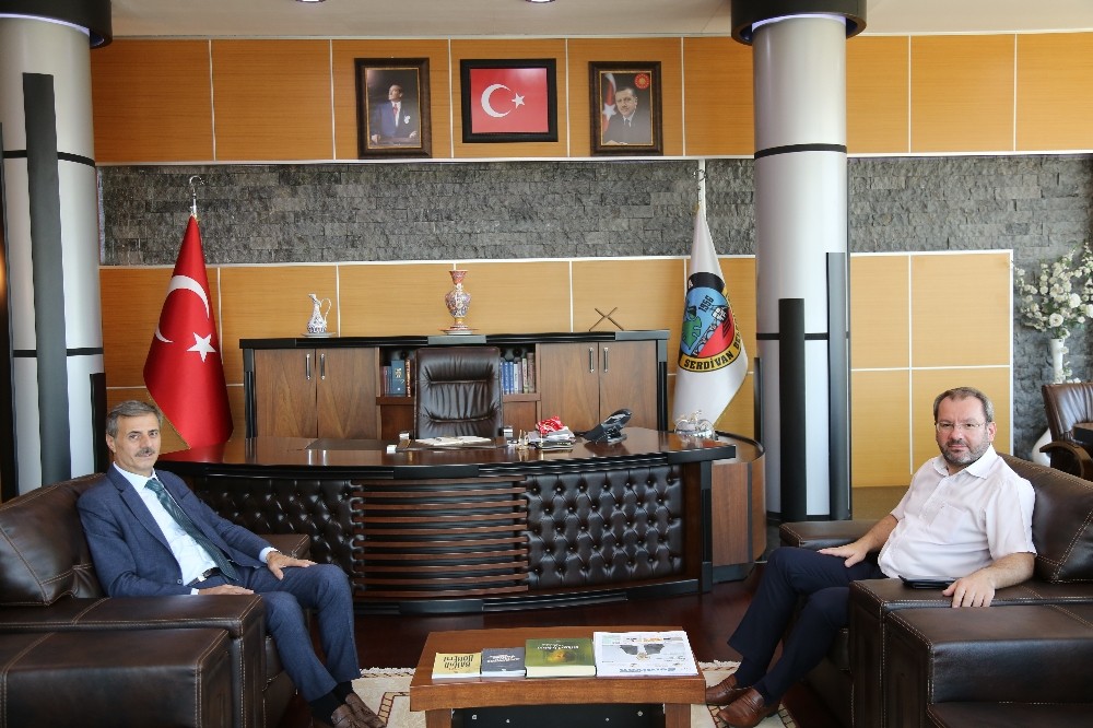 Milletvekili Uncuoğlu’ndan, Başkan Alemdar’a ziyaret 