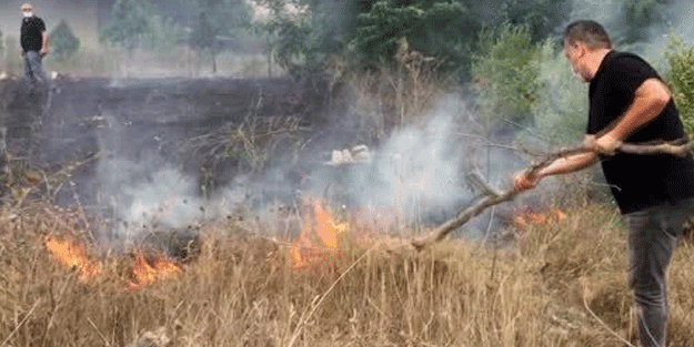 Milletvekilini gören İYİ Partililer yangın çıkardı
