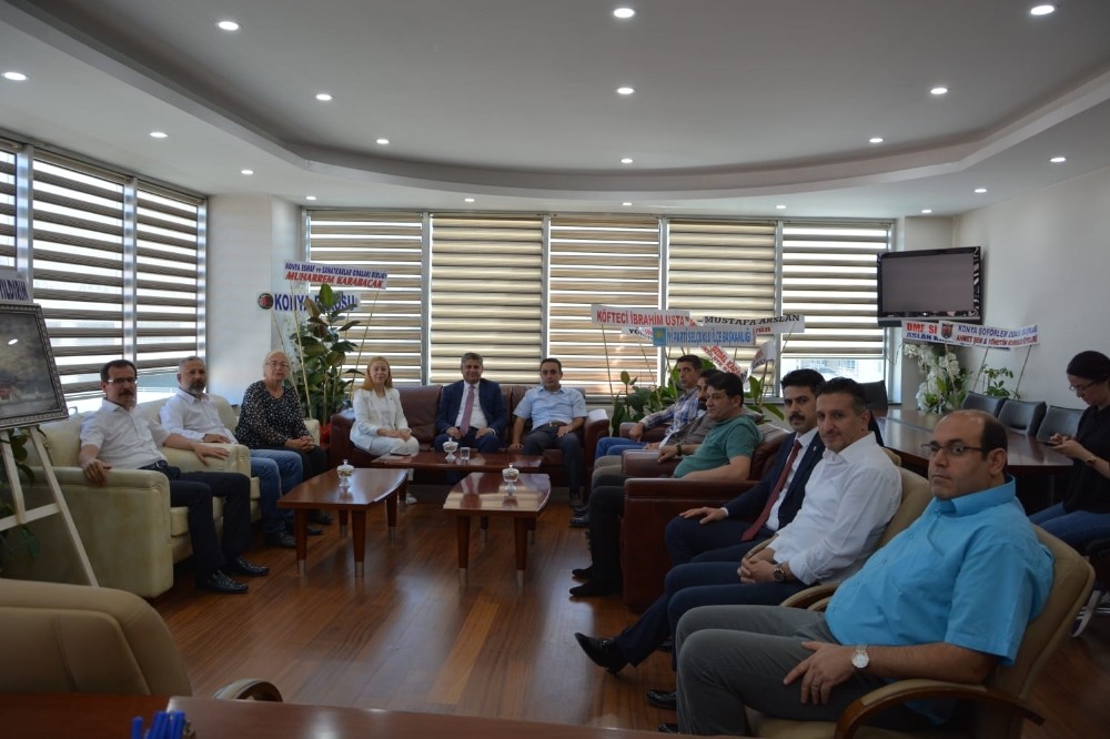 Milletvekilleri Kara ve Erdem Konya SMMMO’da 