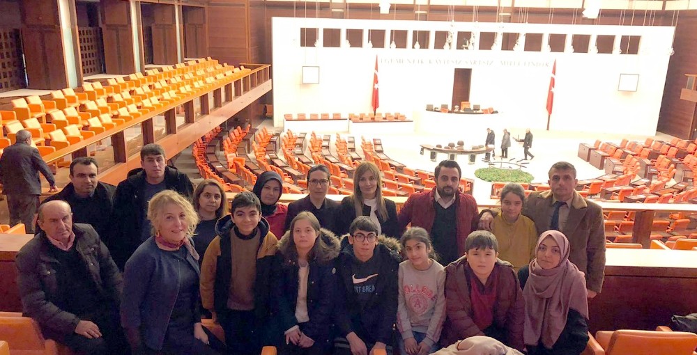 Milletvekillerini duygulandıran ziyaret 