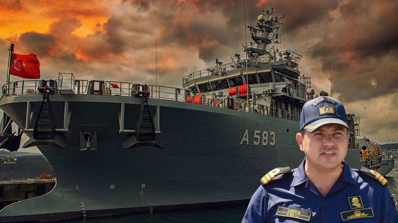 Milli arama gemisinin komutanı Cesur açıklamalarda bulundu: Batık geminin yerini TCG Işın bulacak!