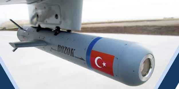 Milli BOZOK, SİHA ile birleşti! Hedefi tam isabetle vurdu