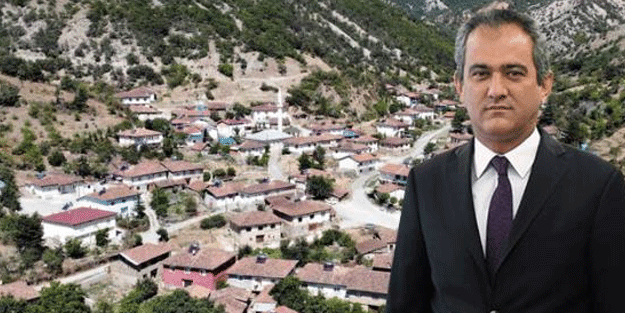 Milli Eğitim Bakanı Mahmut Özer'in köyünde büyük sevinç!