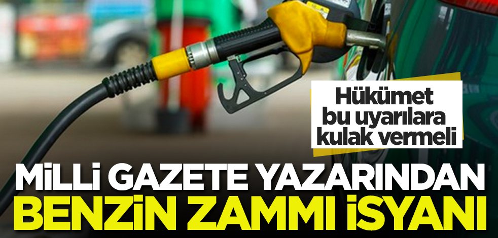 Milli Gazete yazarından 