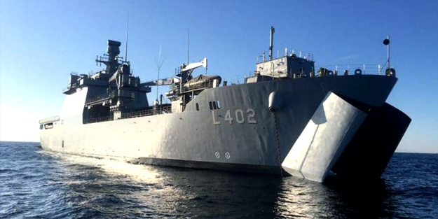 Yerli üretim TCG Sancaktar göreve başladı!