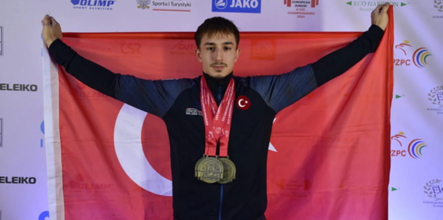 Milli halterci Yusuf Fehmi Genç Avrupa rekoru kırdı