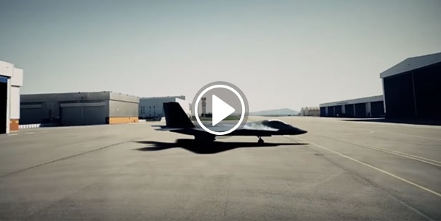 Milli muharip uçağının tanıtım videosu yayınlandı