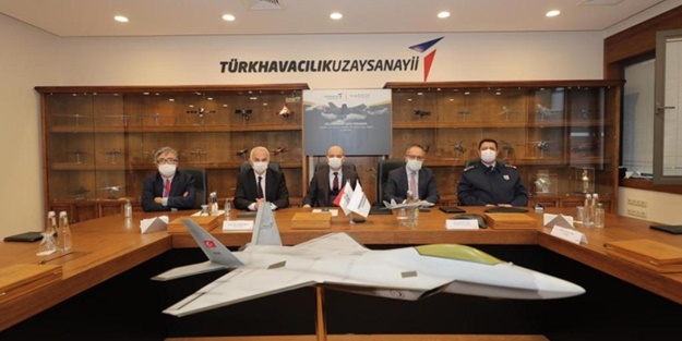Milli Muharip Uçak'ta kritik gelişme! İmzalar atıldı