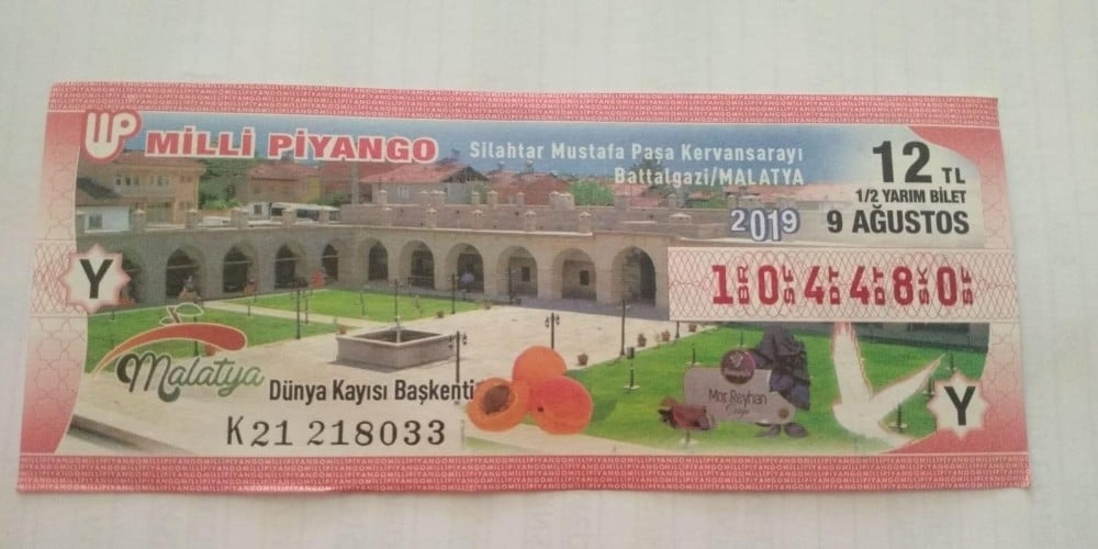 Milli Piyango biletlerinde Malatya’ya yer verildi 