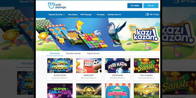 Milli Piyango özelleştirildi kumar oyunları yaygınlaştı