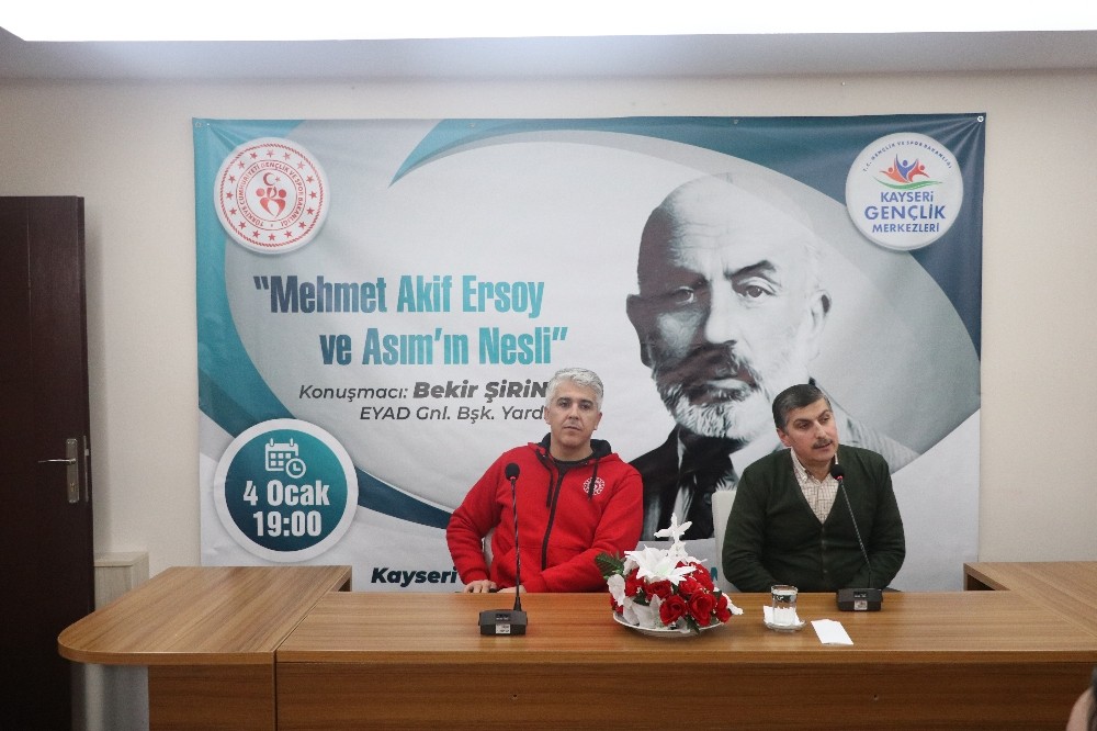 Milli Şair Mehmet Akif Ersoy, Erciyes’te anıldı 
