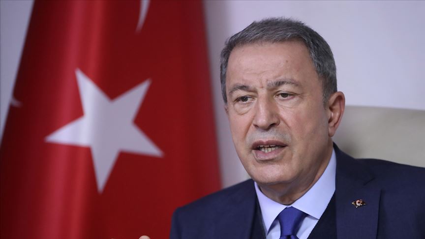 Milli Savunma Bakanı Akar: TSK'nın kahraman ve fedakar evlatları dünya barışına katkı sağlamaya devam edecektir