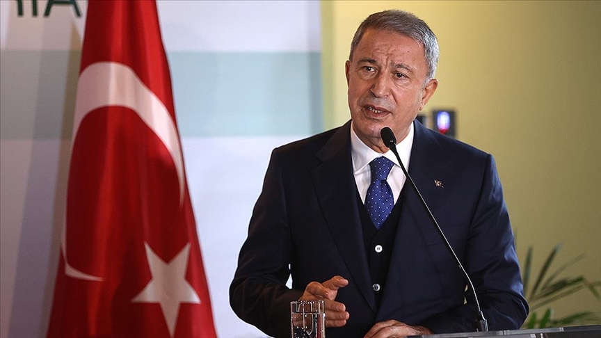 Milli Savunma Bakanı Akar'dan Yunanistan'a 'diyalog' çağrısı