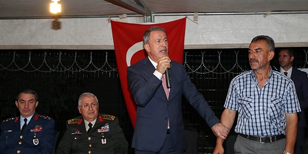 Bakan Akar'dan terörle mücadele açıklaması