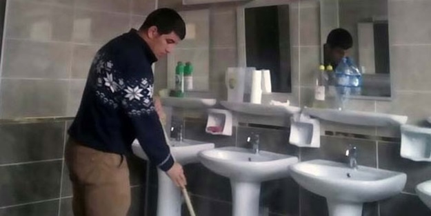 Milli sporcunun şok eden görüntüsü!