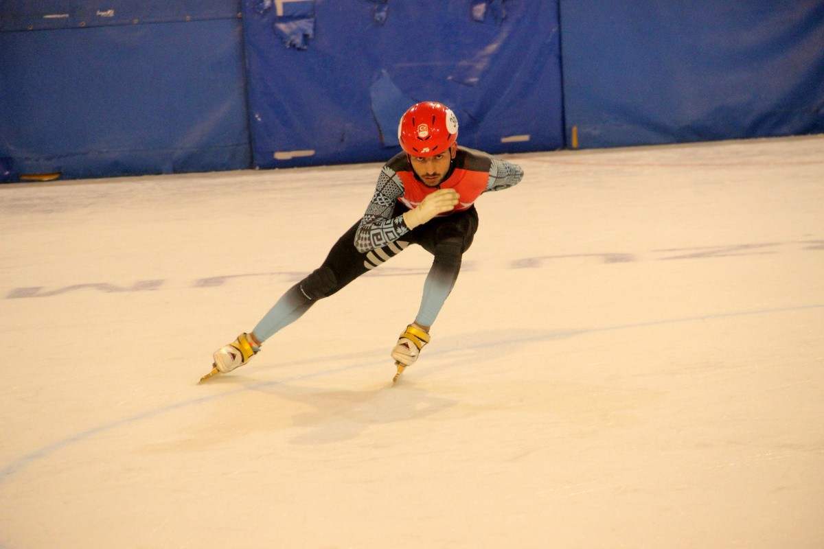 Milli sürat patenci Metehan Atan, son sürat Dünya Şampiyonası'na hazırlanıyor